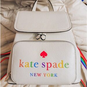 Kate Spade New York Pride Leather Backpack NWOT <LIMITED EDITION> New W/Out Tags